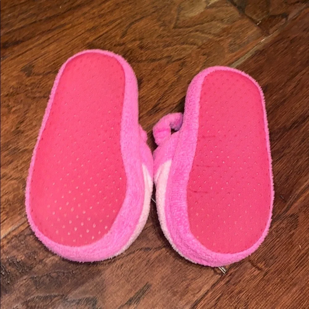 DISNEY Minnie Mouse Slippers Sm(5/6) pink​